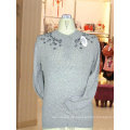 100% Kaschmir Stricken Intarsia Pullover